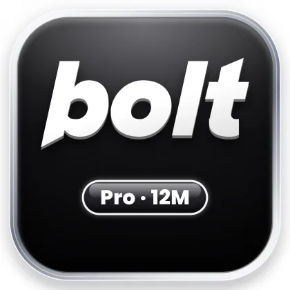 Bolt.new Pro — 1 Year