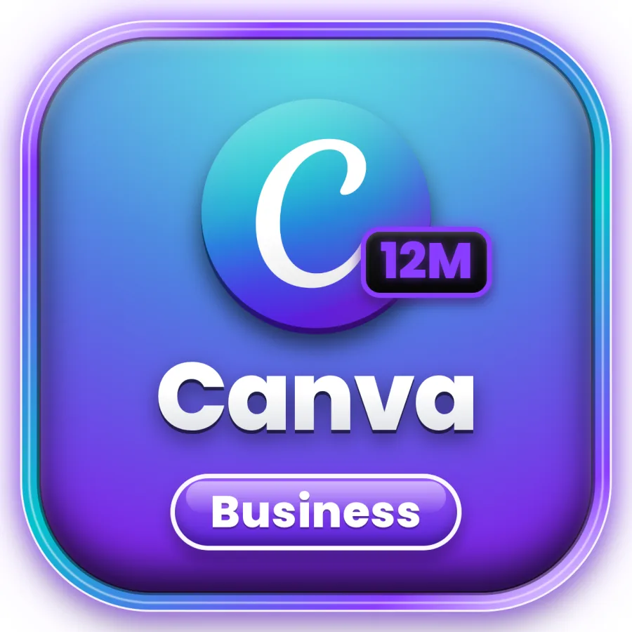 شعار Canva Business — سنة