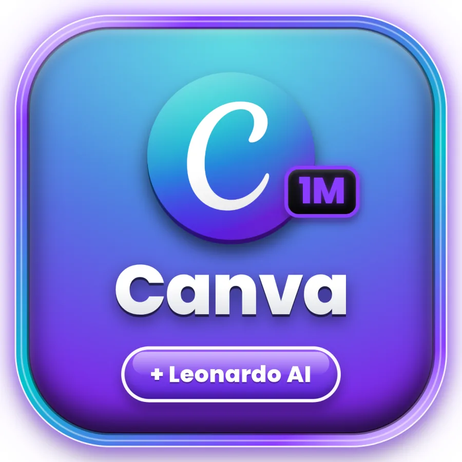 شعار Canva Business + Leonardo AI — شهر