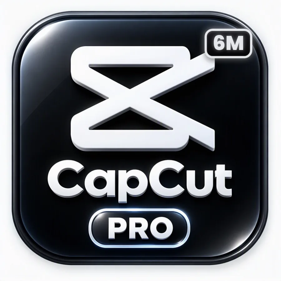 CapCut Pro — 6 Months (Individual Account) logo