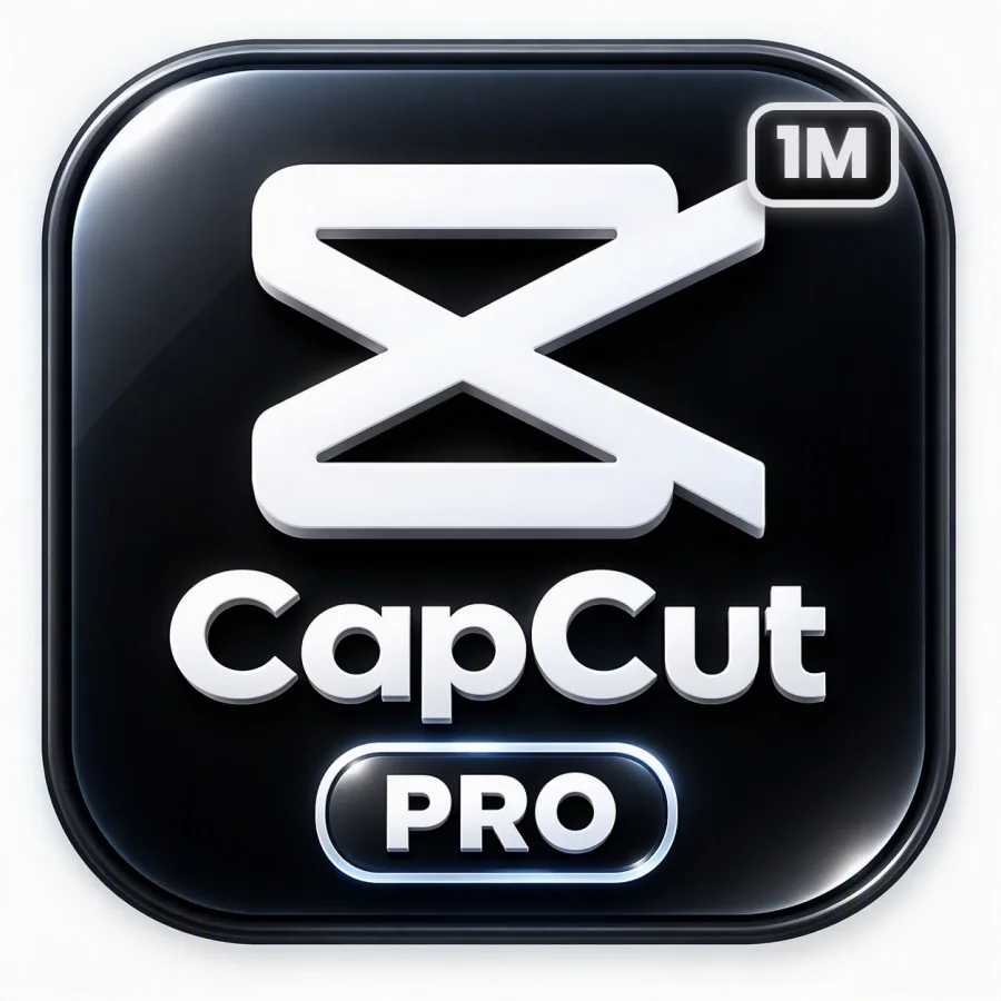 شعار CapCut Team — شهر (1200 رصيد)