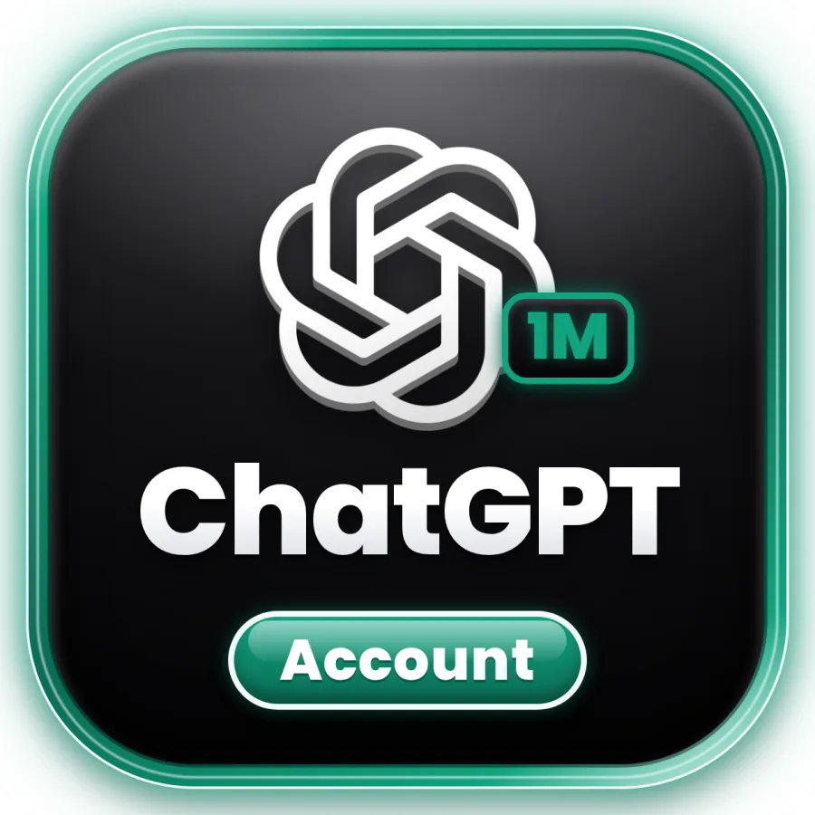 شعار ChatGPT — 30 يوماً (حساب جاهز)