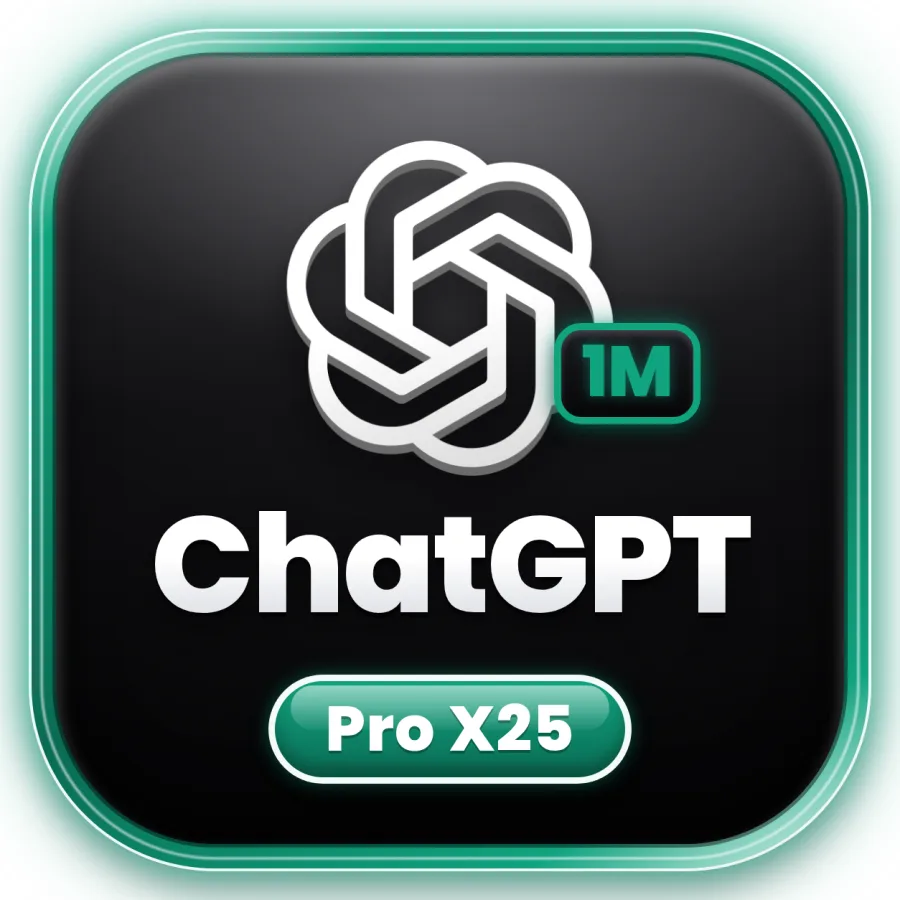 شعار ChatGPT Pro (X25)
