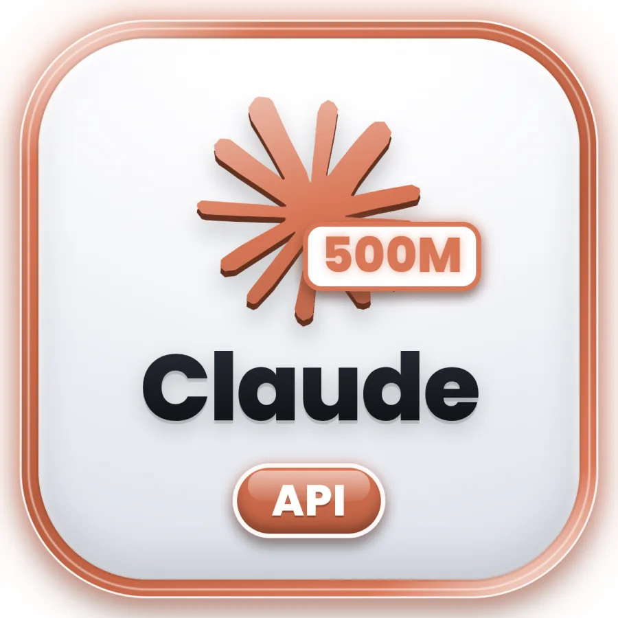 شعار Claude API — 500 مليون توكن (6 أيام)