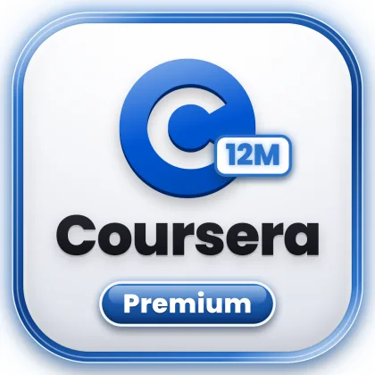 Coursera Premium — سنة (ضمان شهر)