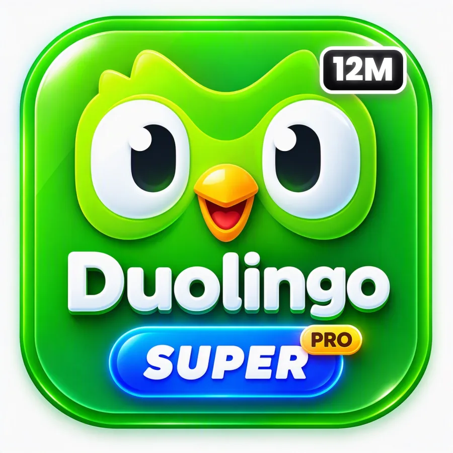 Duolingo Super — 1 Year (Activation Link) logo