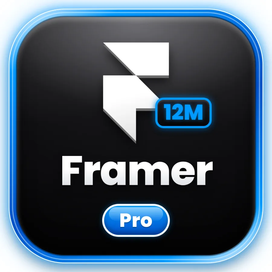 شعار Framer Pro — سنة