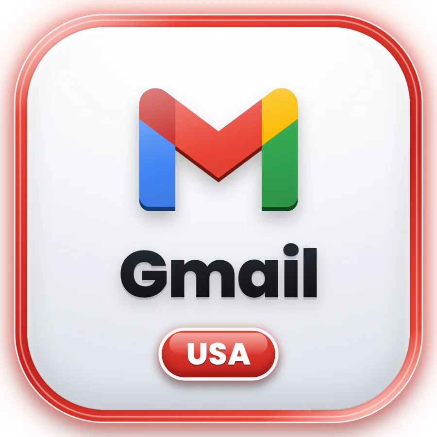 Gmail USA — Ready Account logo