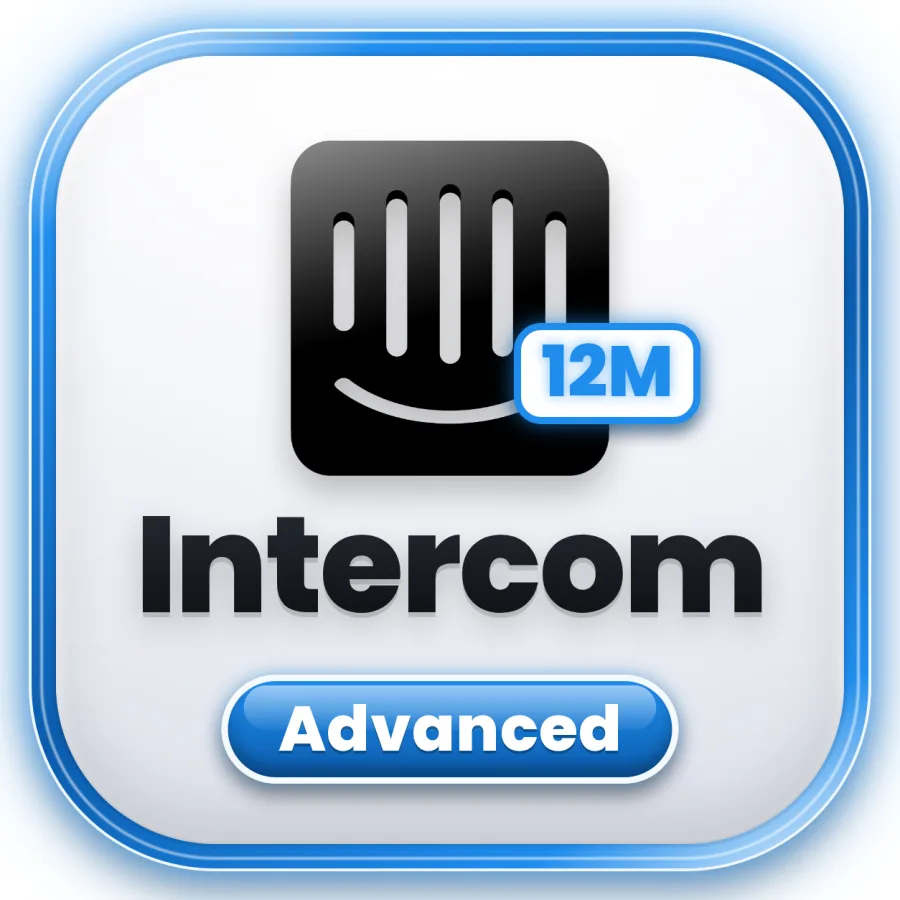 شعار Intercom Advanced + Fin AI — سنة
