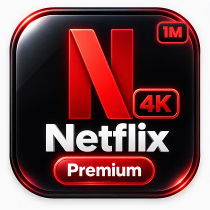 Netflix Premium — حساب كامل 5 ملفات (ضمان شهر)