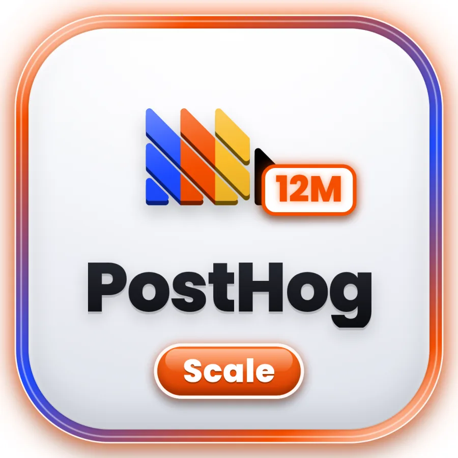 شعار PostHog Scale — سنة