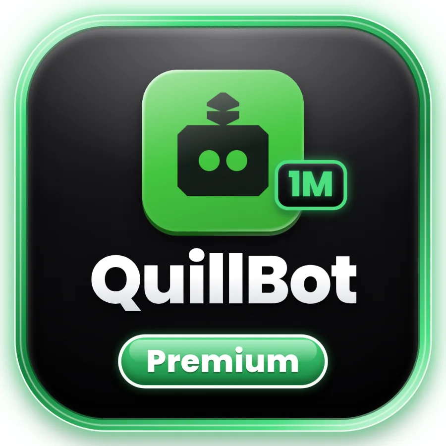 شعار QuillBot Premium (كود) — شهر