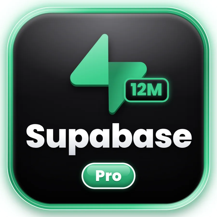 Supabase Pro — 1 Year logo