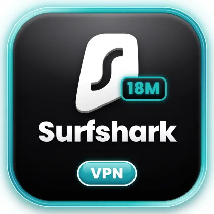 Surfshark VPN — 18 Months (Full Warranty)