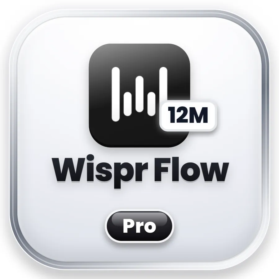شعار Wispr Flow Pro — سنة
